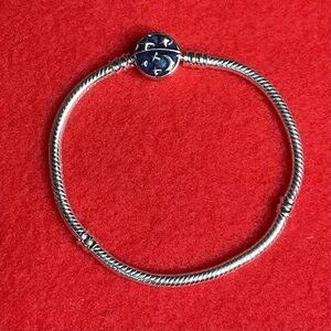 Moon & Stars Bracelet - .925 Sterling Silver - NEW